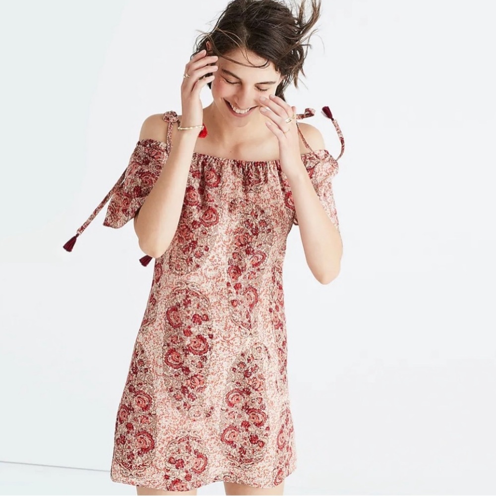 MADEWELL SILK DRESS - Picture 2 of 11